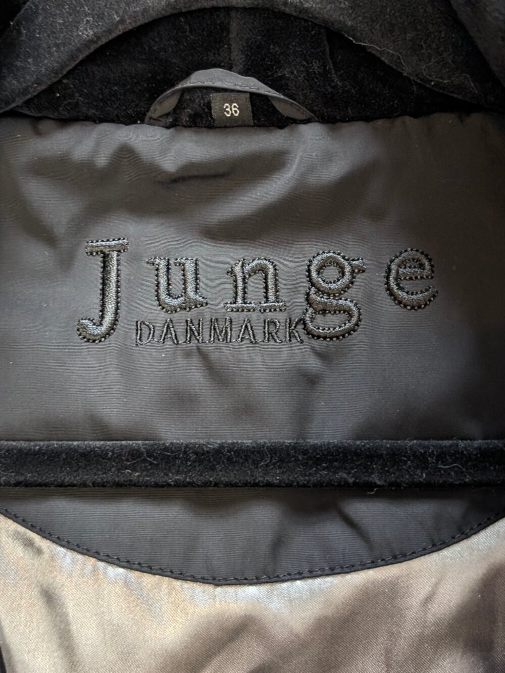 Junge Danmark Black Insulated Tech Coat - Picture 10 of 13